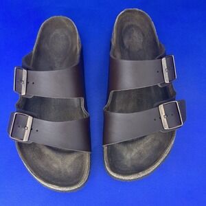 Birkenstock Arizona Sandals Dark Brown Size 40 – Classic Cork Footbed